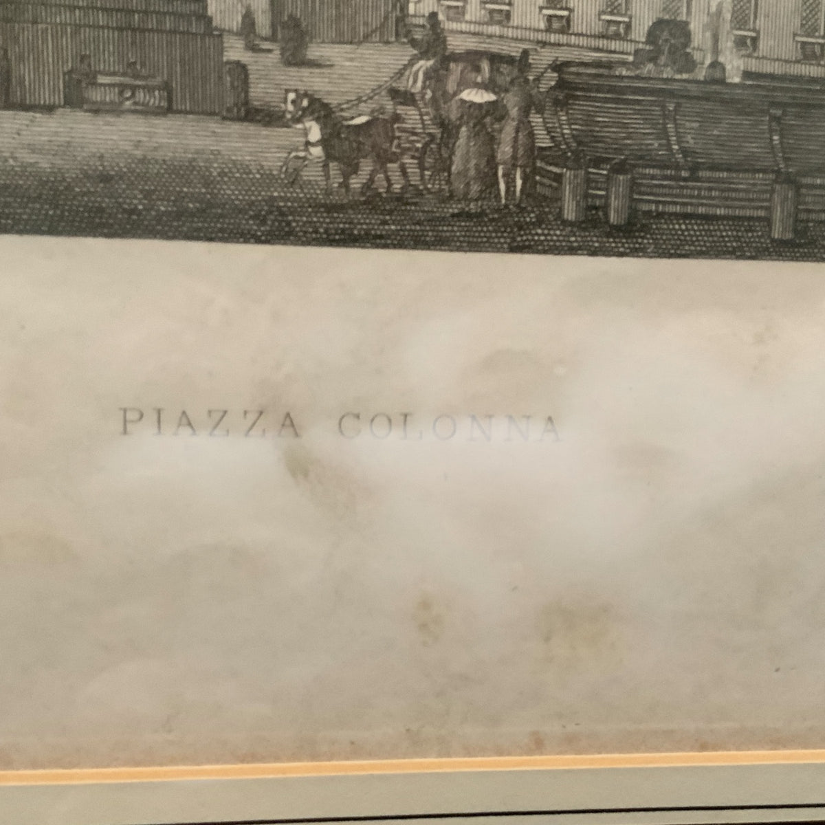 18th Century Copper Plate Engraving Ruins of Palmyra Grand Architectural Folio Plate VIII by P. Fourdrinier after Giovanni Battista Borra