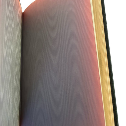 Ltd Ed. Franklin Mint Full Leather Bound Books Lot of 9 22K Gilt Silk Moiré 1970s-1980s UNREAD