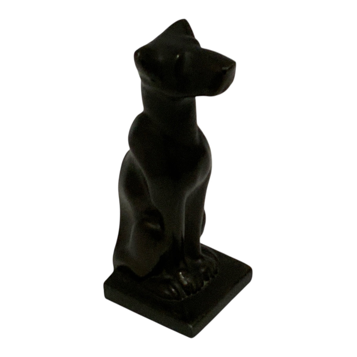 Art Deco JF Co Seated Great Dane Cast Metal Bookend USA c. 1920s–1930s